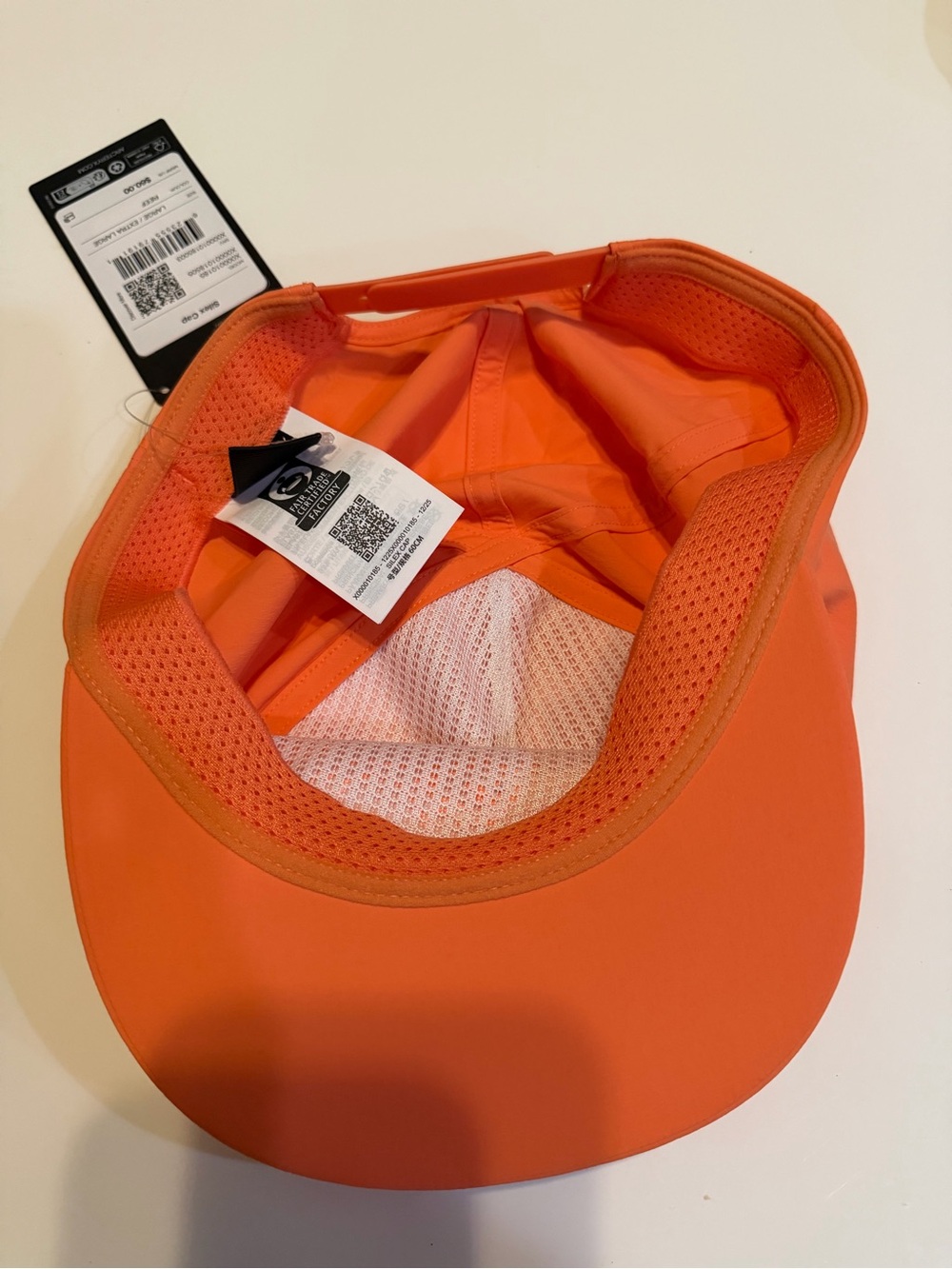 Arc’teryx Silex Cap Reef Orange L/XL Hat New With Tags - Picture 4 of 6
